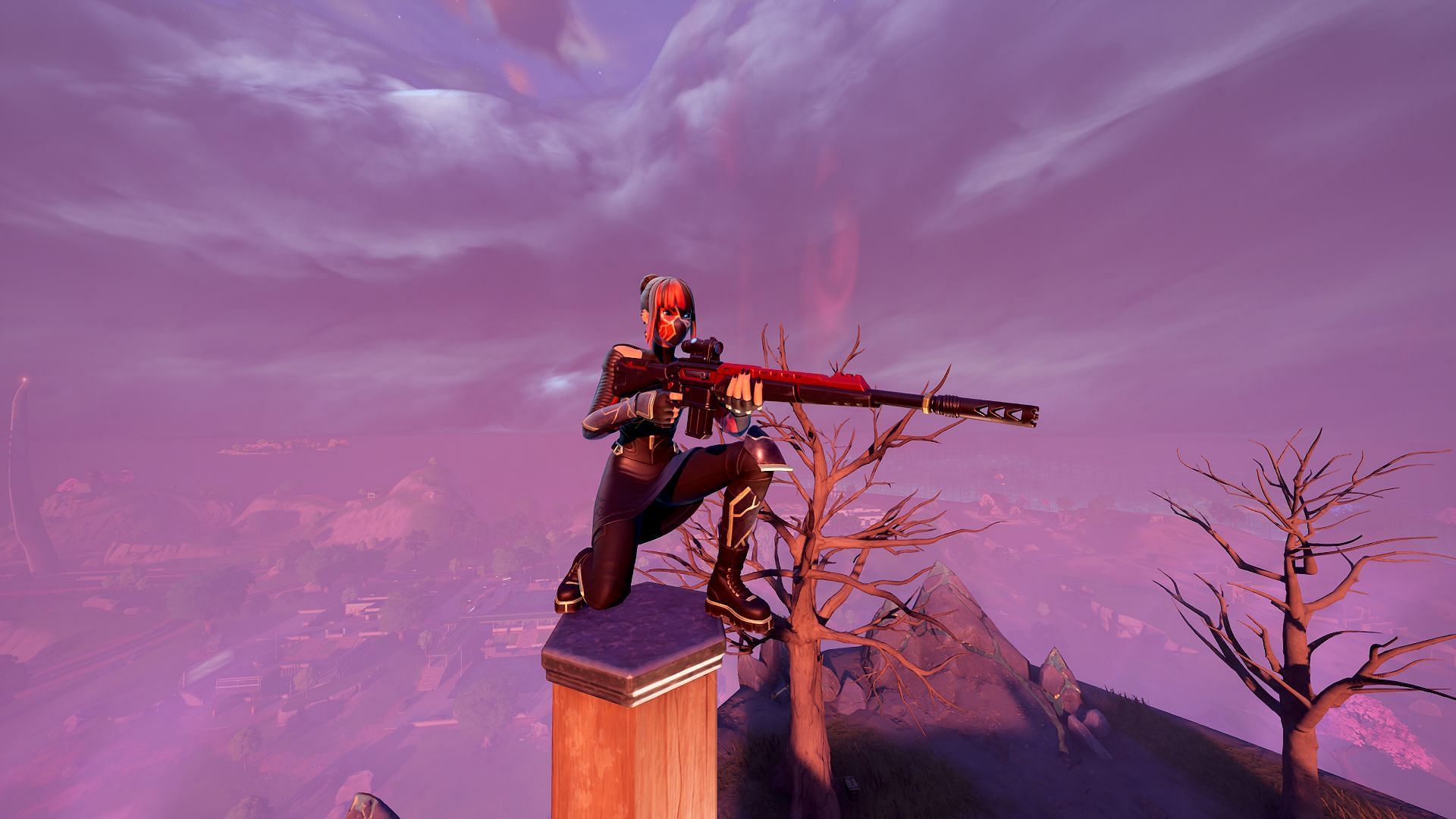 Use ranged attacks to defeat Kor in Fortnite Chapter 6 Season 3 (Image via Sportskeeda Gaming || Epic Games)